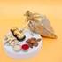 Exquisite Handcrafted Rakhi with Ferrero Rocher, Cashews & Almonds Gift Set