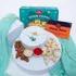 Radiant Rakhi Delight Set with Nuts & Sweets