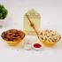 Radiant Protection Rakhi with Nutty Blessings Combo