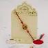 Radiant Protection Rakhi with Nutty Blessings Combo