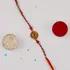 Radiant Protection Rakhi with Nutty Blessings Combo
