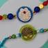 Divine Blessings & Sporty Fun Rakhi Combo with Chocolates