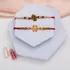 Sacred Blessings Rakhi Set - Ganesha & Om Harmony