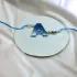 Custom Resin Initial Personalized Rakhi