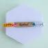 Personalised Name Metal Rakhi with Milky Bar Duo