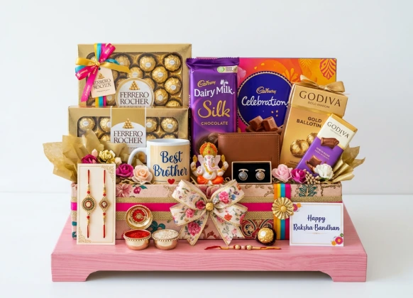 Rakhi with Chocolates